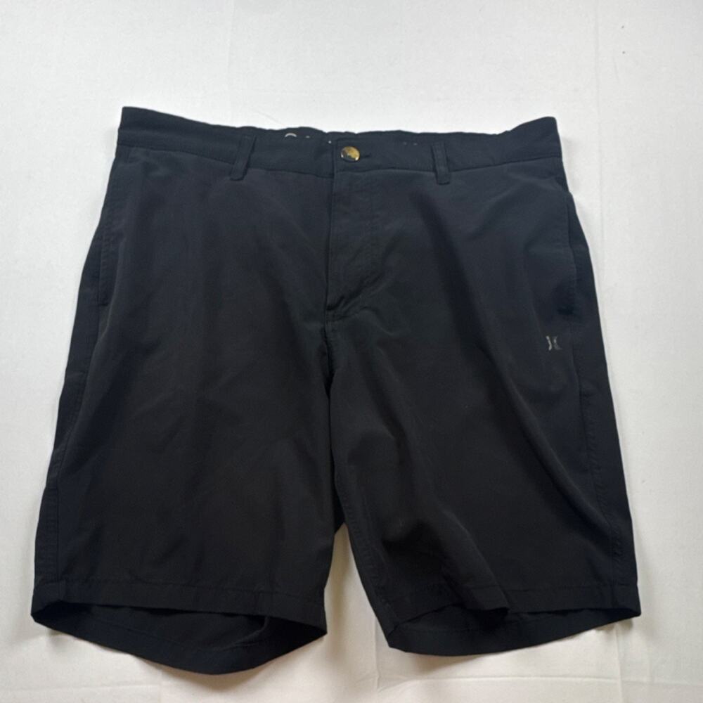 Hurley Men's Black Chino Shorts Size 36